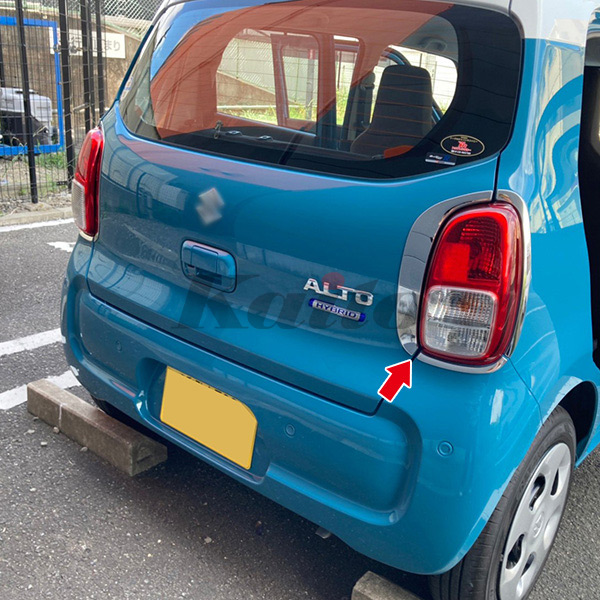 画像2: SUZUKI ALTO HA37S/97S テールライトトリム