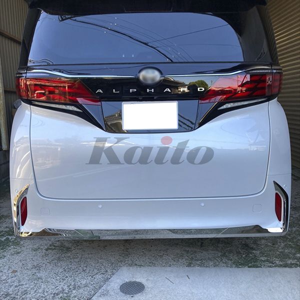 画像2: TOYOTA ALPHARD 40系 リアバンパーカバー